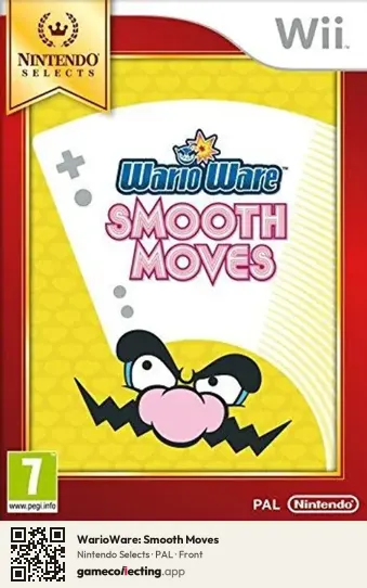 WarioWare: Smooth Moves Nintendo Wii, PAL box front