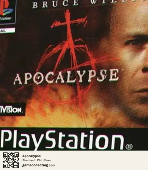 Apocalypse PlayStation, PAL box front