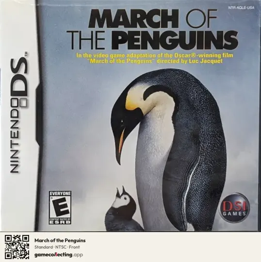 March of the Penguins Nintendo DS, NTSC box front