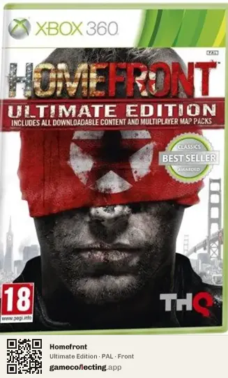 Homefront Xbox 360, PAL box front