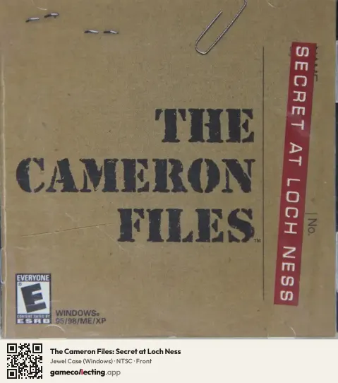 The Cameron Files: Secret at Loch Ness Computer, NTSC box front