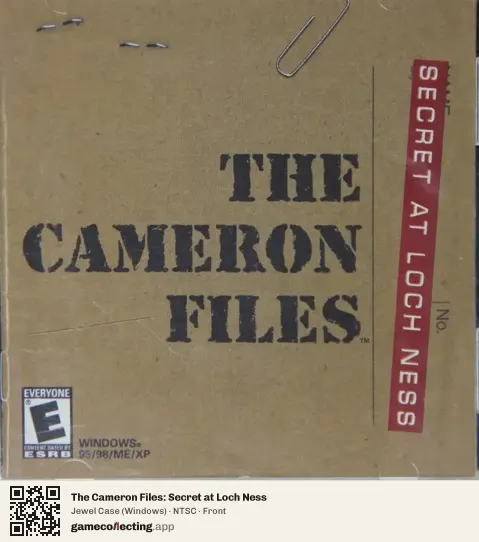 The Cameron Files: Secret at Loch Ness Computer, NTSC box front