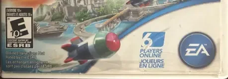 MySims SkyHeroes, the ESRB box on its front