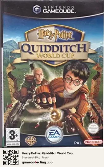 Harry Potter: Quidditch World Cup Nintendo GameCube, PAL box front