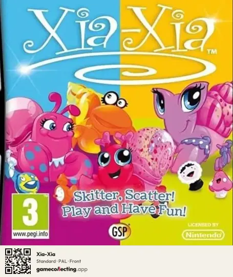 Xia-Xia Nintendo DS, PAL box front