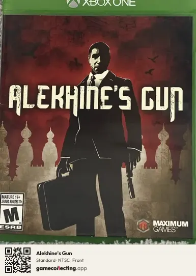 Alekhine's Gun Xbox One, NTSC box front