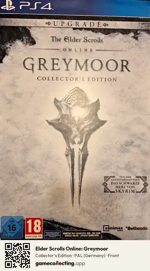 Elder Scrolls Online: Greymoor PlayStation 4, Germany box front