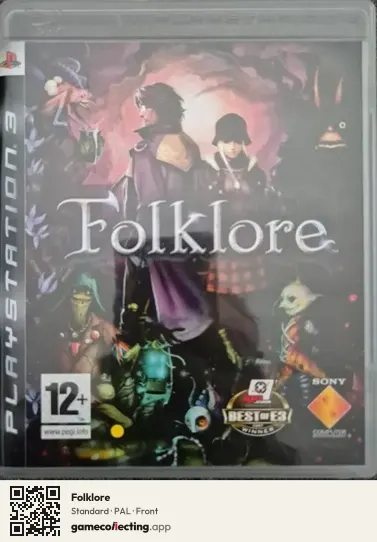 Folklore PlayStation 3, PAL box front