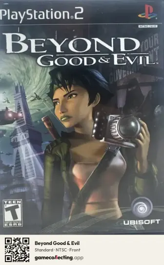Beyond Good & Evil PlayStation 2, NTSC box front