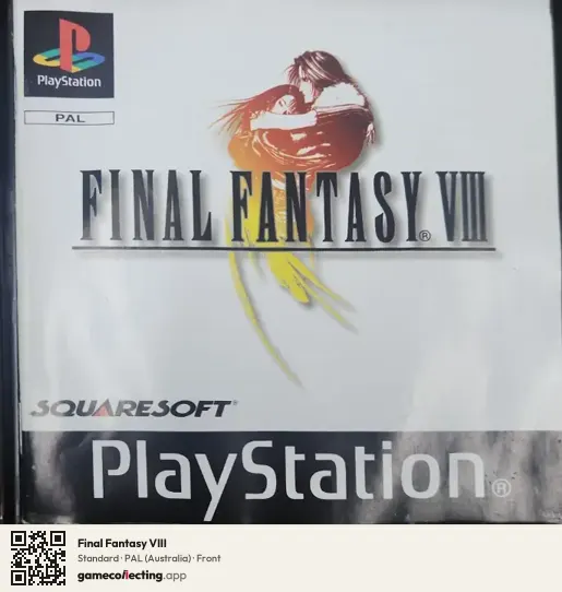 Final Fantasy VIII PlayStation, Australia box front