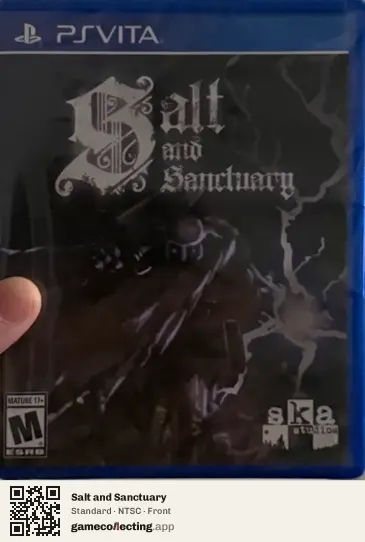 Salt and Sanctuary PlayStation Vita, NTSC box front