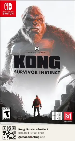 Kong: Survivor Instinct Nintendo Switch, NTSC box front