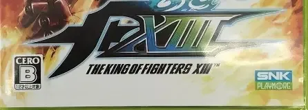 The King of Fighters XIII, the CERO letter on its front
