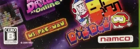 Namco Museum Virtual Arcade, the CERO letter on its front