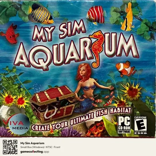 My Sim Aquarium Computer, NTSC box front