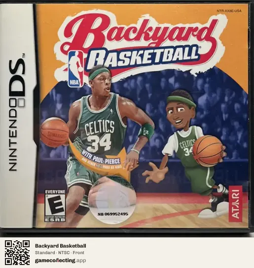 Backyard Basketball Nintendo DS, NTSC box front
