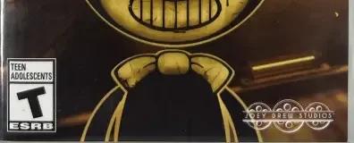 Bendy and the Ink Machine, the ESRB box on its front