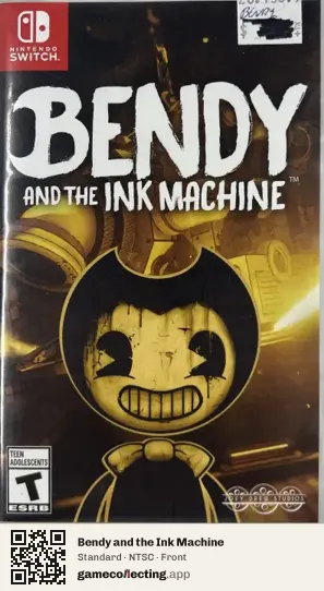 Bendy and the Ink Machine Nintendo Switch, NTSC box front