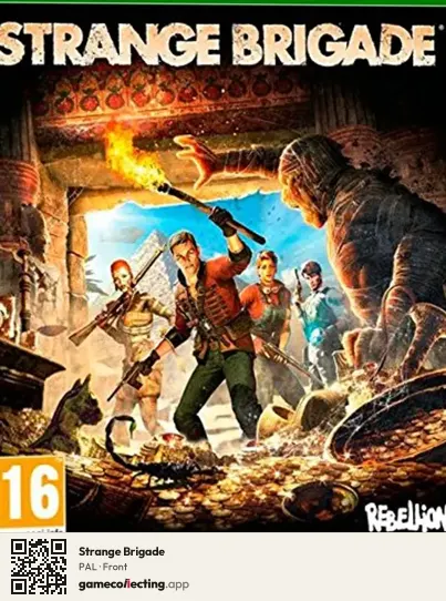 Strange Brigade Xbox One, PAL box front