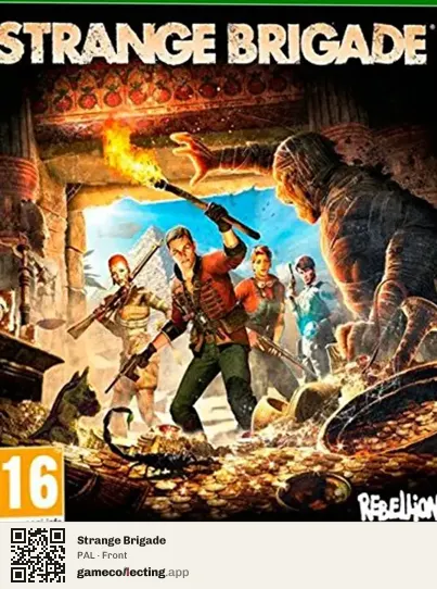 Strange Brigade Xbox One, PAL box front