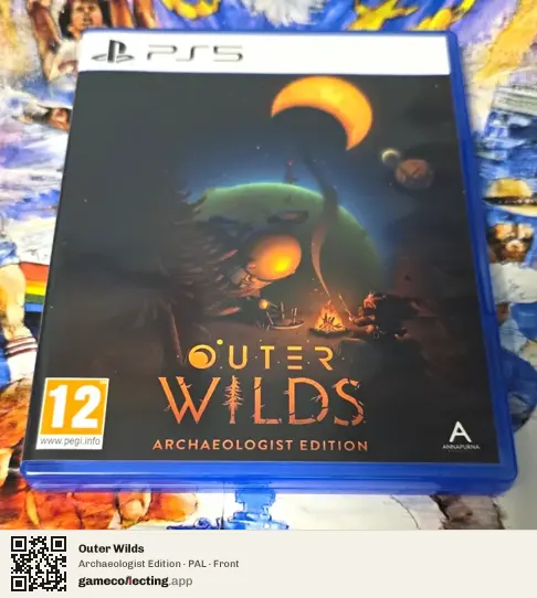 Outer Wilds PlayStation 5, PAL box front