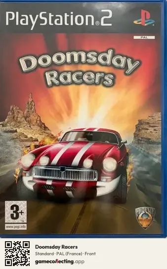 Doomsday Racers PlayStation 2, France box front