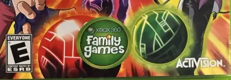 Bakugan Battle Brawlers, the ESRB box on its front