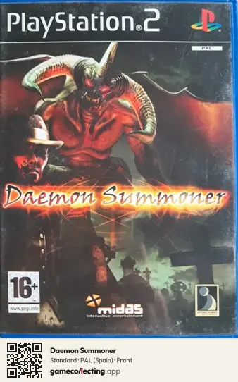 Daemon Summoner PlayStation 2, Spain box front