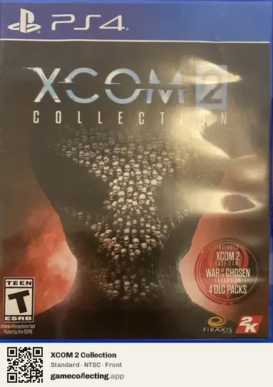 XCOM 2 Collection PlayStation 4, NTSC box front