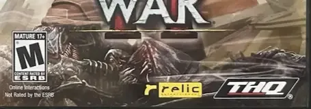 Warhammer 40,000: Dawn of War II, the ESRB box on its front
