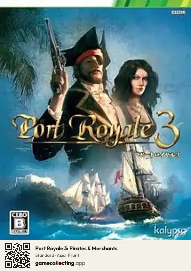 Port Royale 3: Pirates & Merchants Xbox 360, Asia box front