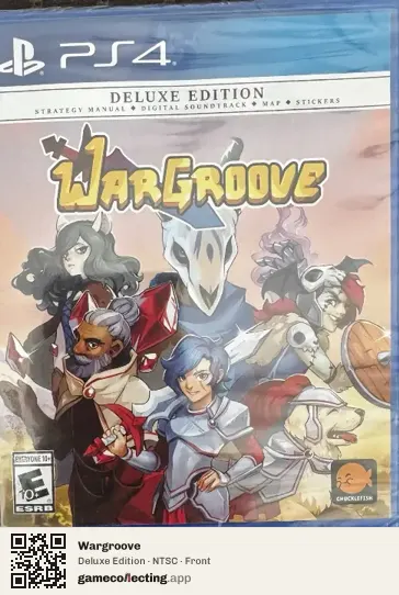 Wargroove PlayStation 4, NTSC box front