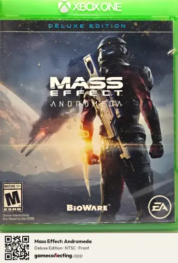 Mass Effect: Andromeda Xbox One, NTSC box front
