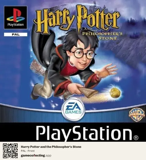 Harry Potter and the Philosopher's Stone PlayStation, PAL box front