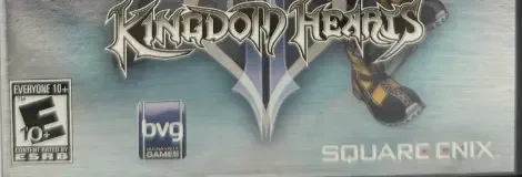 Kingdom Hearts II, the ESRB box on its front