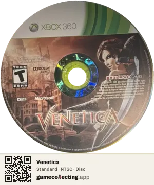 Venetica Xbox 360, NTSC disc