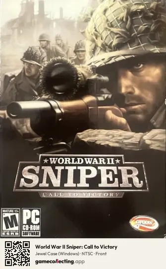 World War II Sniper: Call to Victory Computer, NTSC box front