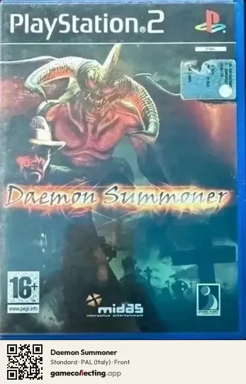 Daemon Summoner PlayStation 2, Italy box front