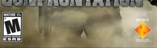 SOCOM: Confrontation, the ESRB box on its front