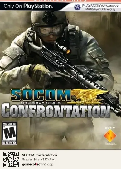 SOCOM: Confrontation PlayStation 3, NTSC box front