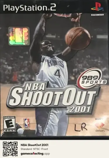 NBA ShootOut 2001 PlayStation 2, NTSC box front