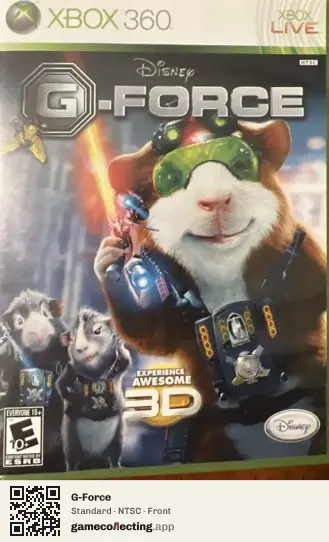 G-Force Xbox 360, NTSC box front