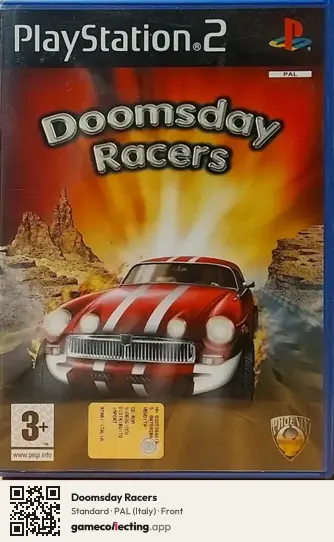 Doomsday Racers PlayStation 2, Italy box front