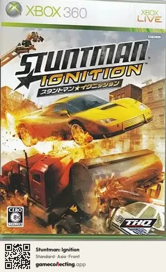 Stuntman: Ignition Xbox 360, Asia box front