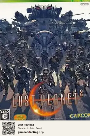 Lost Planet 2 Xbox 360, Asia box front
