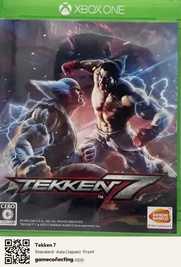 Tekken 7 Xbox One, Asia box front