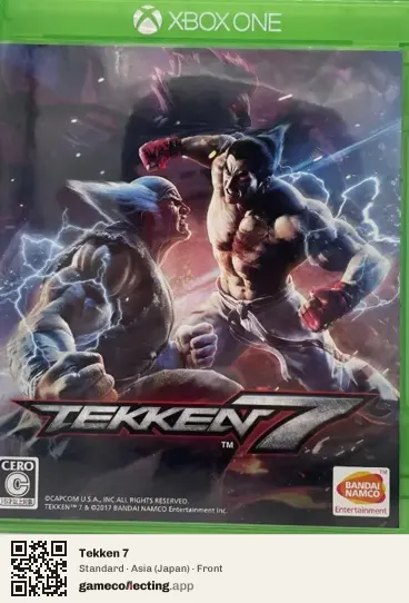 Tekken 7 Xbox One, Asia box front