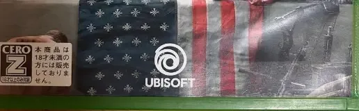 Far Cry 5, the CERO letter on its front