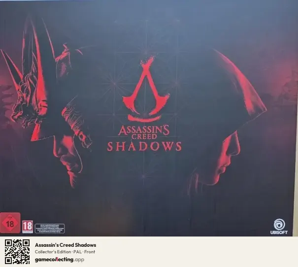 Assassin's Creed Shadows PlayStation 5, PAL box front