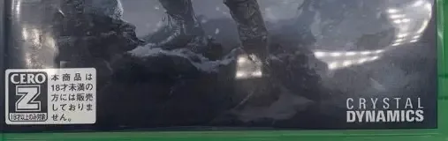 Rise of the Tomb Raider, the CERO letter on its front